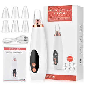 Pore Cleaner Blackhead Remover Vacuum Electric Nose Face Deep Cleansing Skin Care Machine Birthday Gift Dropshipping Beauty Tool